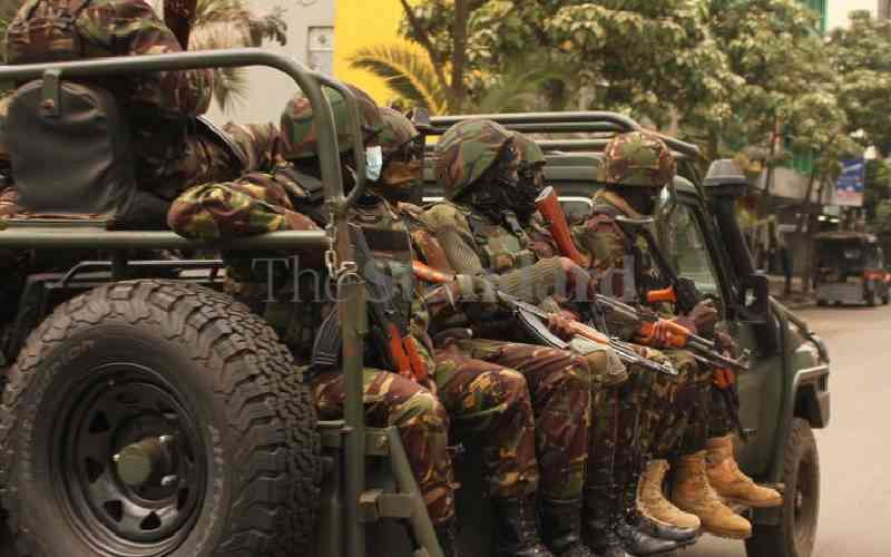 GENZs KDF Recruit Satire in the face of social media age.