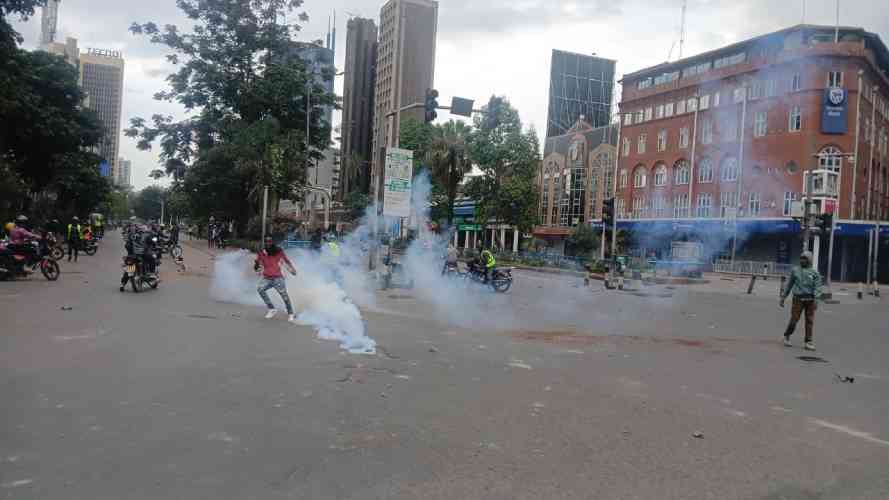 Police officer filmed shooting civilian in Nairobi arrested