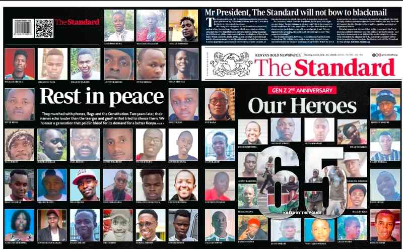 Gen Z martyrs who marched for change, paid with dear lives