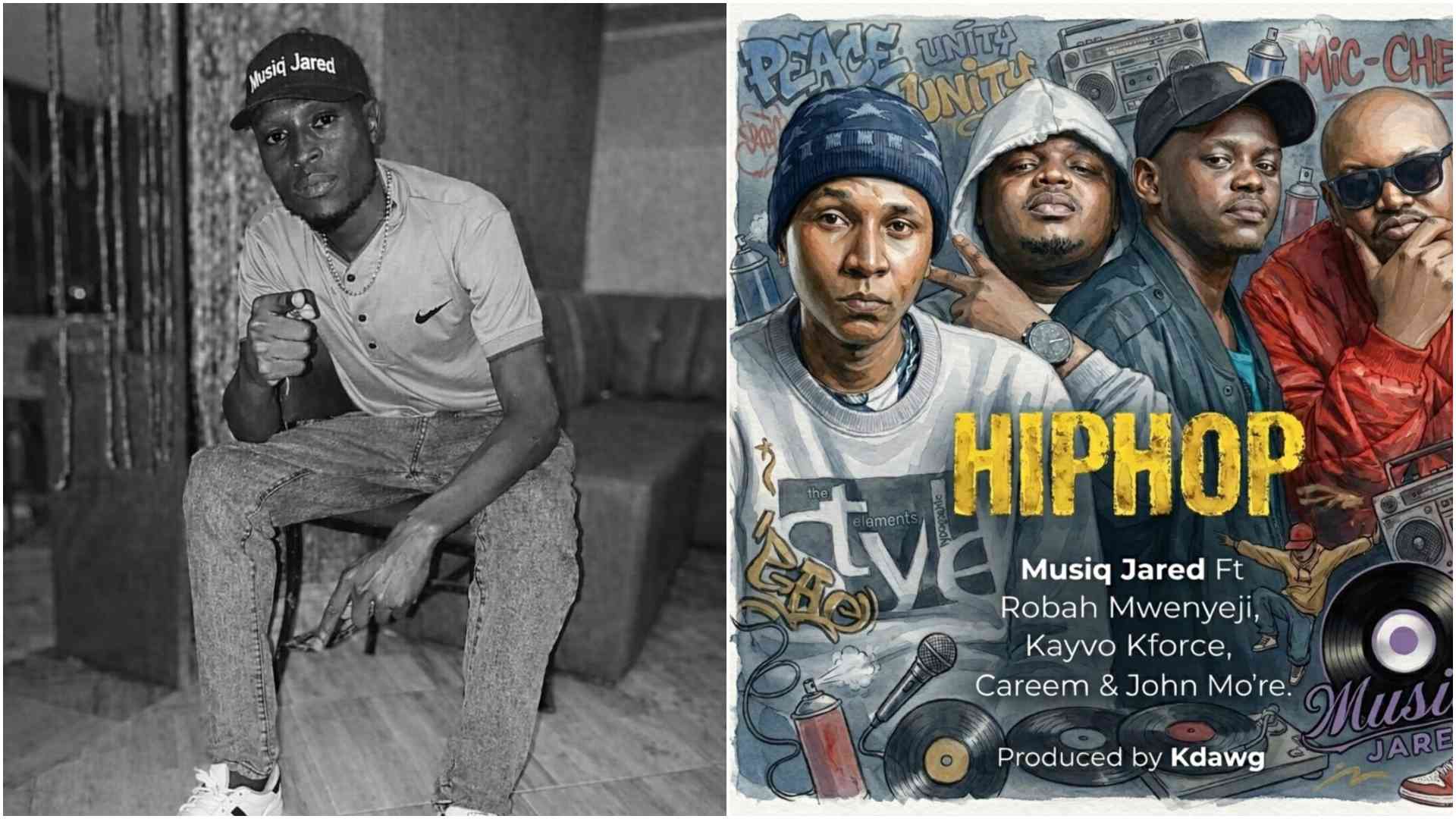 Musiq Jared unites East Africa's rap heavyweights in new single 'Hiphop'