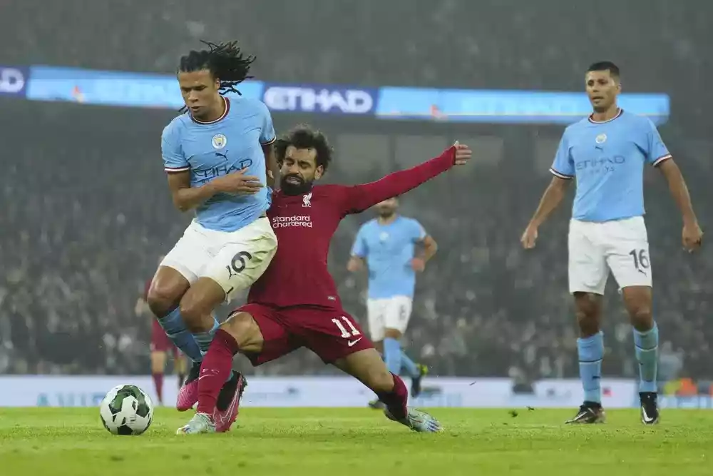 Haaland scores as Man City beats Liverpool 3-2 in League Cup