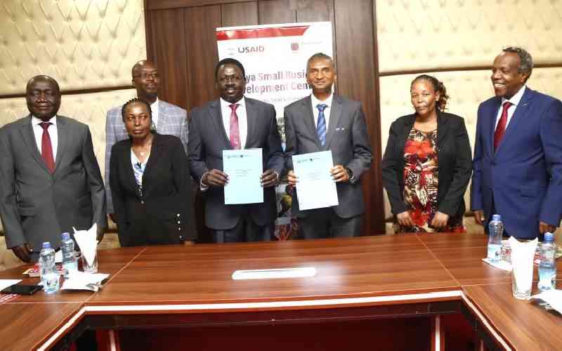 Kabarak, Strathmore partner to build capacity of small businesses