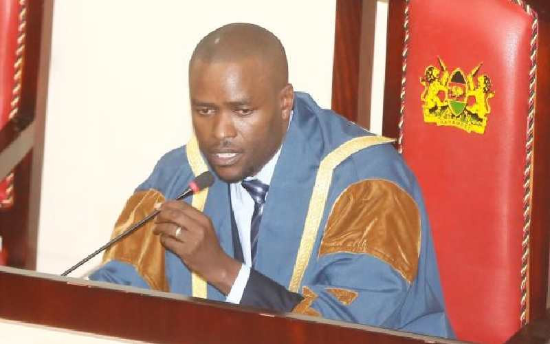 From Jua Kali welder to Nakuru County Assembly Speaker