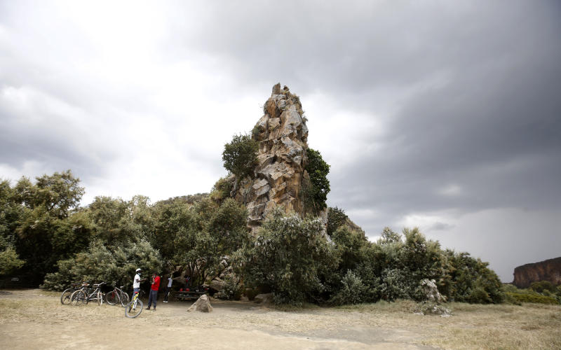 Inside Hell's Gate: A family ride through Kenya's living volcano