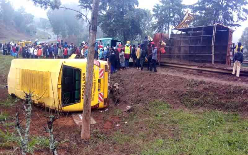 Two drivers, pupil killed in South Imenti accident