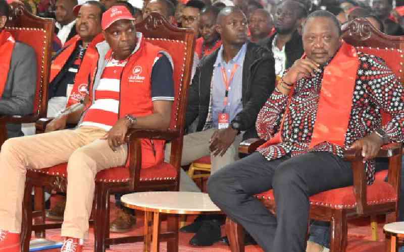 Blow to Kega's team as bid to take over Uhuru's Jubilee Party blocked