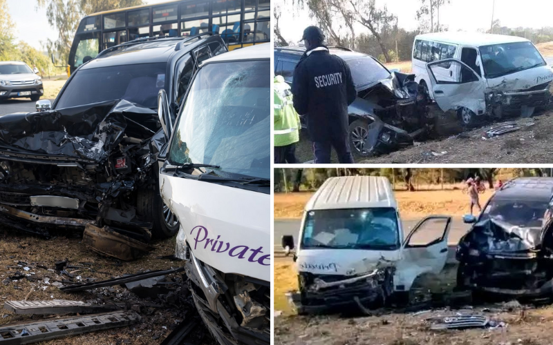 Buuri MP Mugambi Rindikiri involved in road crash along NanyukiMeru highway