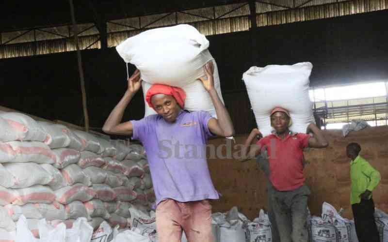 Ship with consignment of KTDA fertiliser docks at Mombasa port