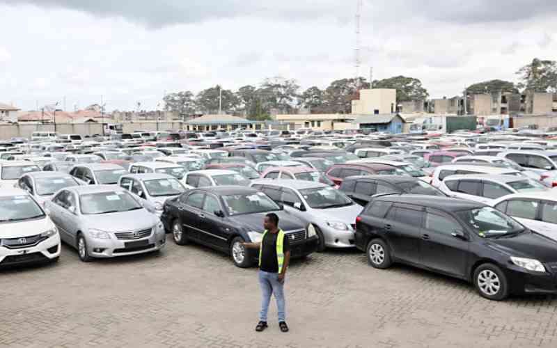 KRA lists over 100 vehicles under investigation for tax-related issues