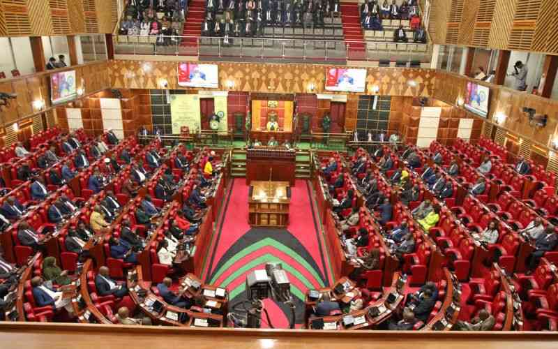 Low turnout marks budget reading as MPs observe moment of silence