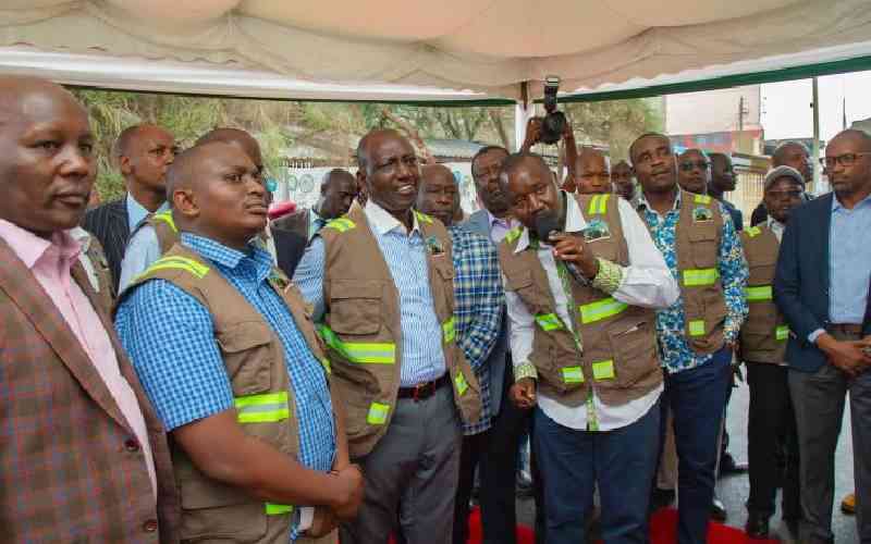 Ruto launches Sh10.7bn roads in Rift, Western