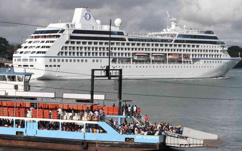 Passengers on Indian Ocean cruise ship enthralled by Kenya's beauty
