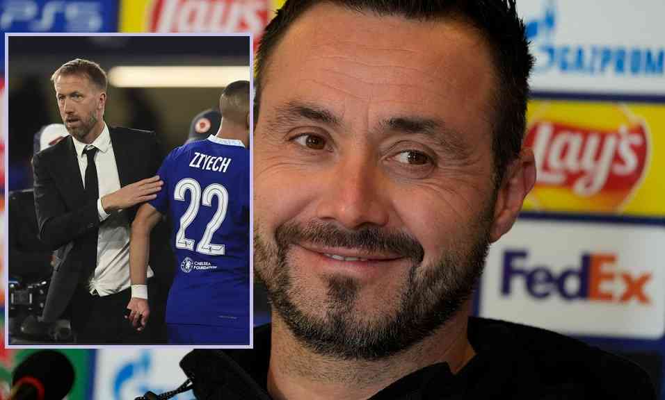 Brighton appoint Roberto De Zerbi as manager to replace Potter who left for Chelsea