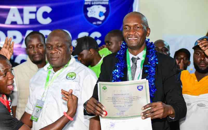 Ambani back to restore AFC Leopards lost glory