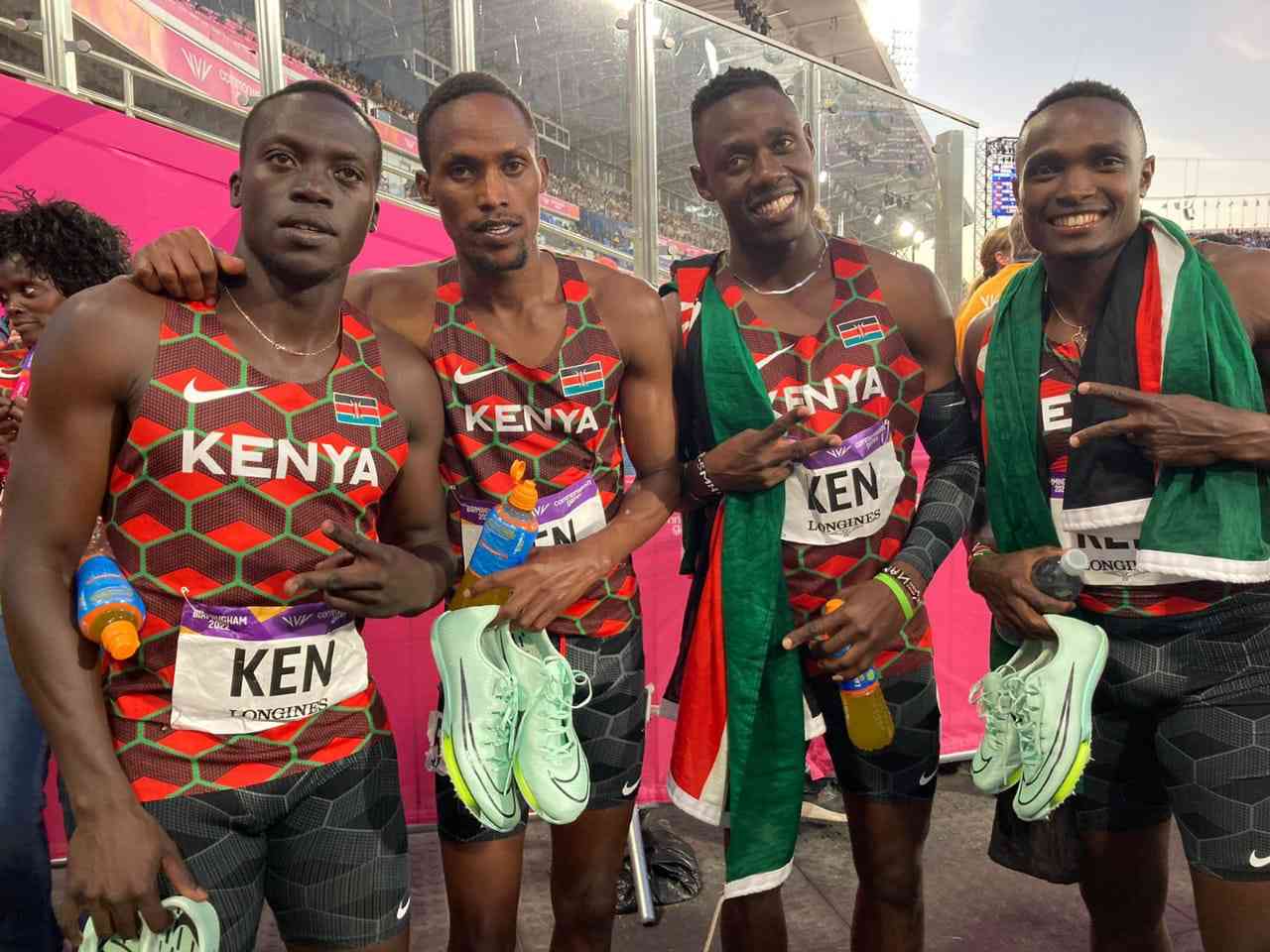 Mweresa sparkles as Kenya win bronze in men's 4x400m