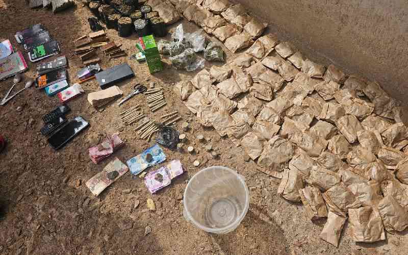 One arrested as Juja's NACADA crackdown nets Sh3 million narcotics haul