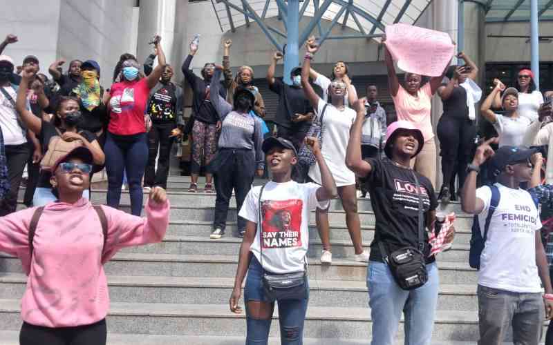 Police teargas activists demanding action on femicide