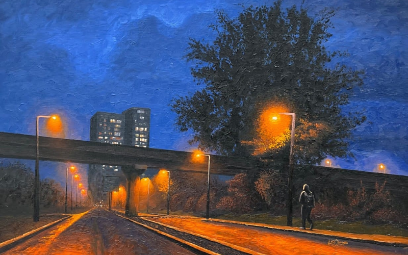 Artists use light to unpack identity, reflection in Kibera showcase 'Let there be light'