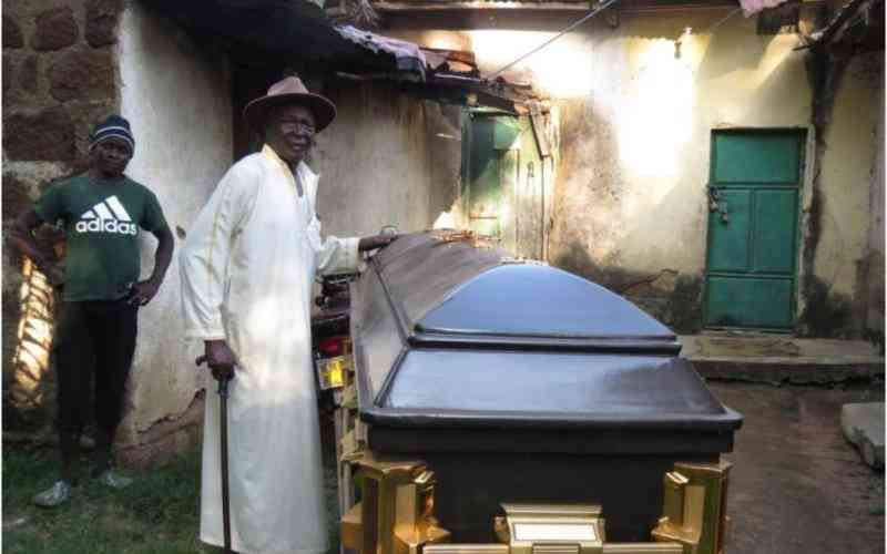 Busia man buys third coffin while awaiting death