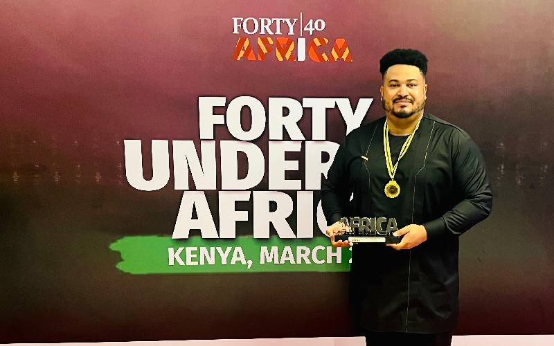 Basil David scoops the 2024 Forty Under 40 Africa Award