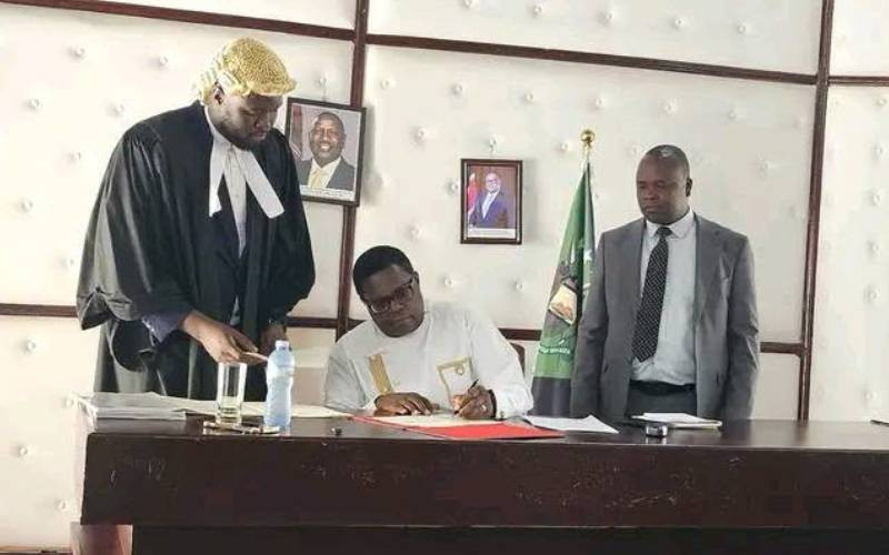 Lusaka assents to Sh17.19b budget, paves way for projects