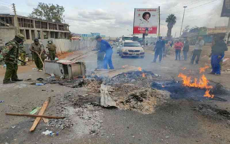 Embu stalls burned as Boda Boda operators protest police harassment