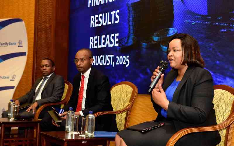Family Bank half-year profit up 39pc to Sh2.3b