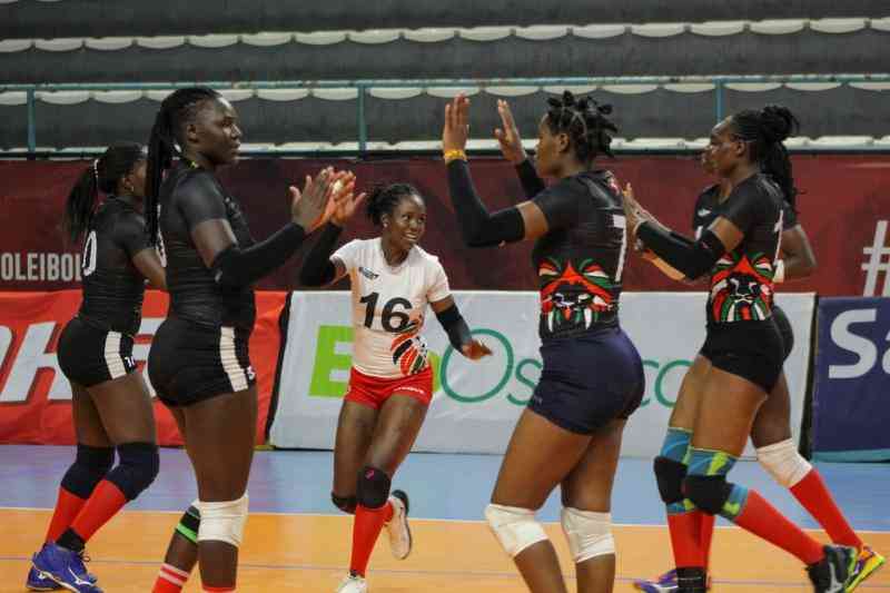 National women's volleyball team Malkia Strikers fall to Red Star in friendly match