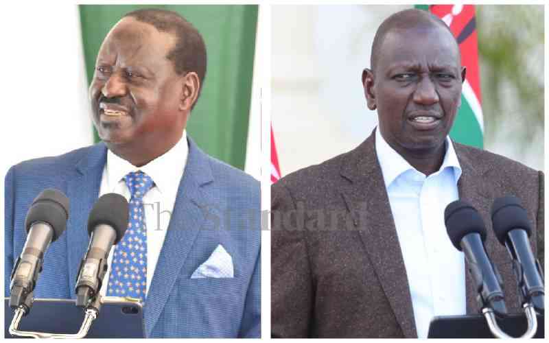 Kenyans caught between two hard headed politicos reluctant to let go amid raging tiff