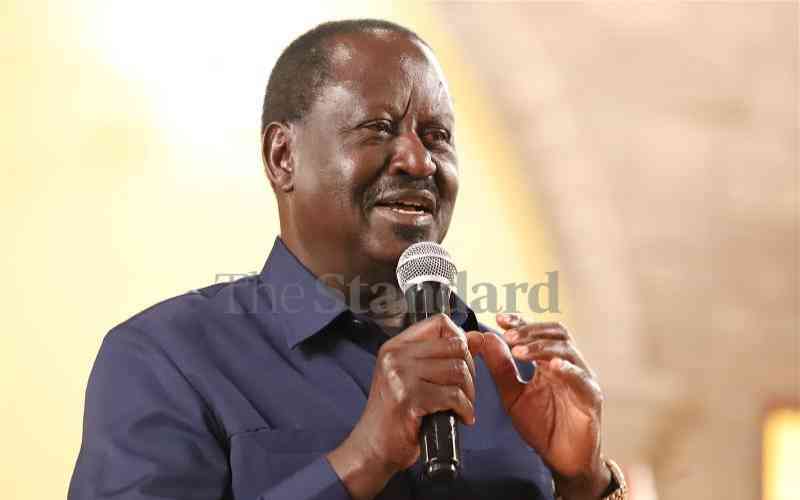 Raila urges peaceful protests ...