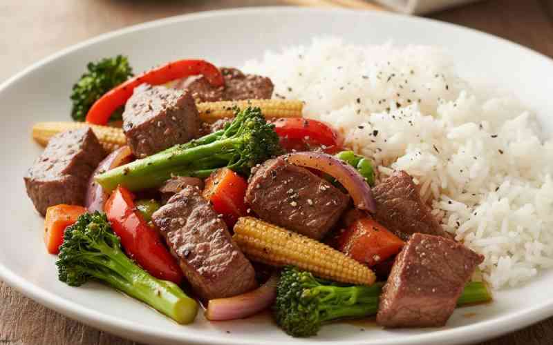 Easy recipe: Beef and veggie stir fry