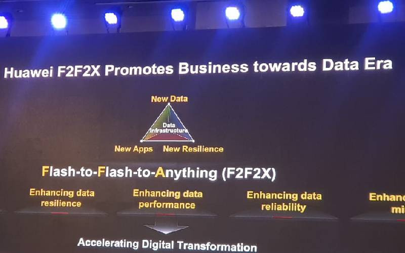 Flash-to-flash-to-anything: Huawei banks on smart data storage application to grow business