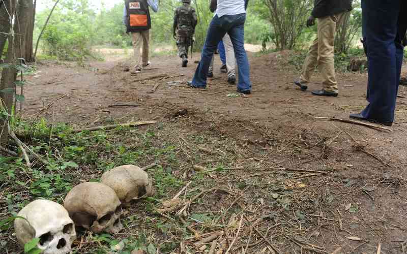 Uganda police arrest man after 17 skulls found