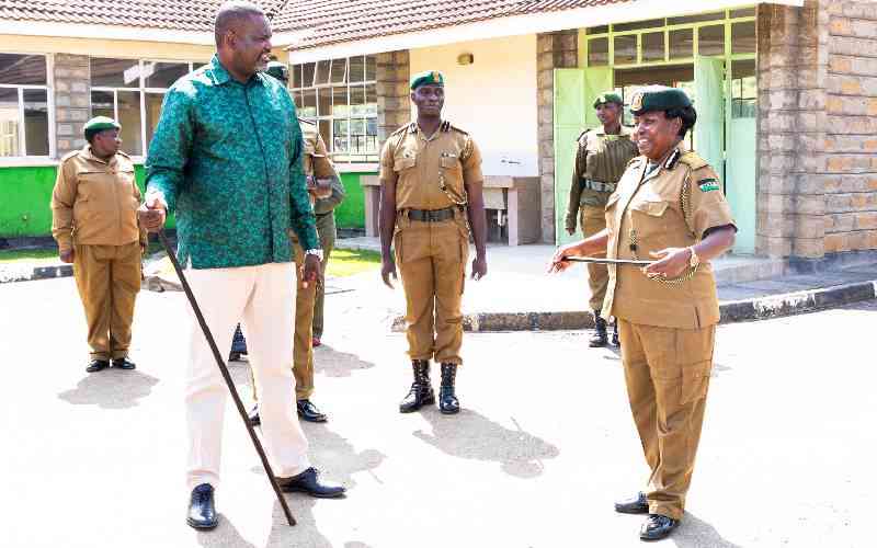 CS Ruku visits NYS Gilgil Acad...