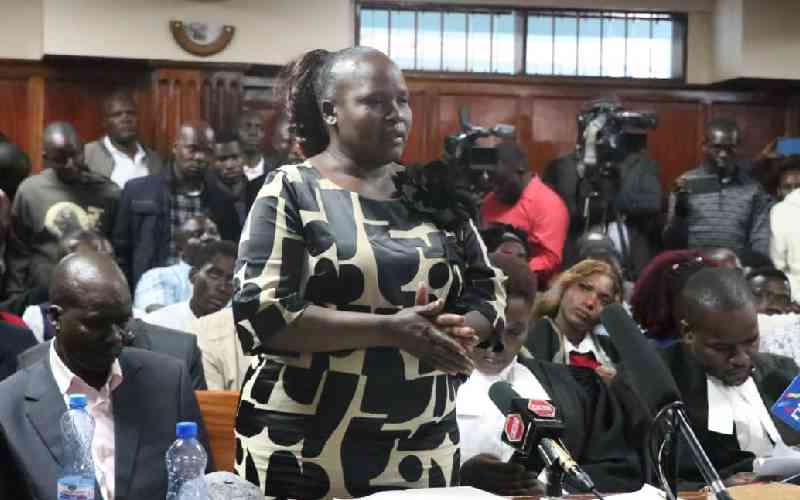 Don't punish him': Sharon's mother pleads with court to spare Obado
