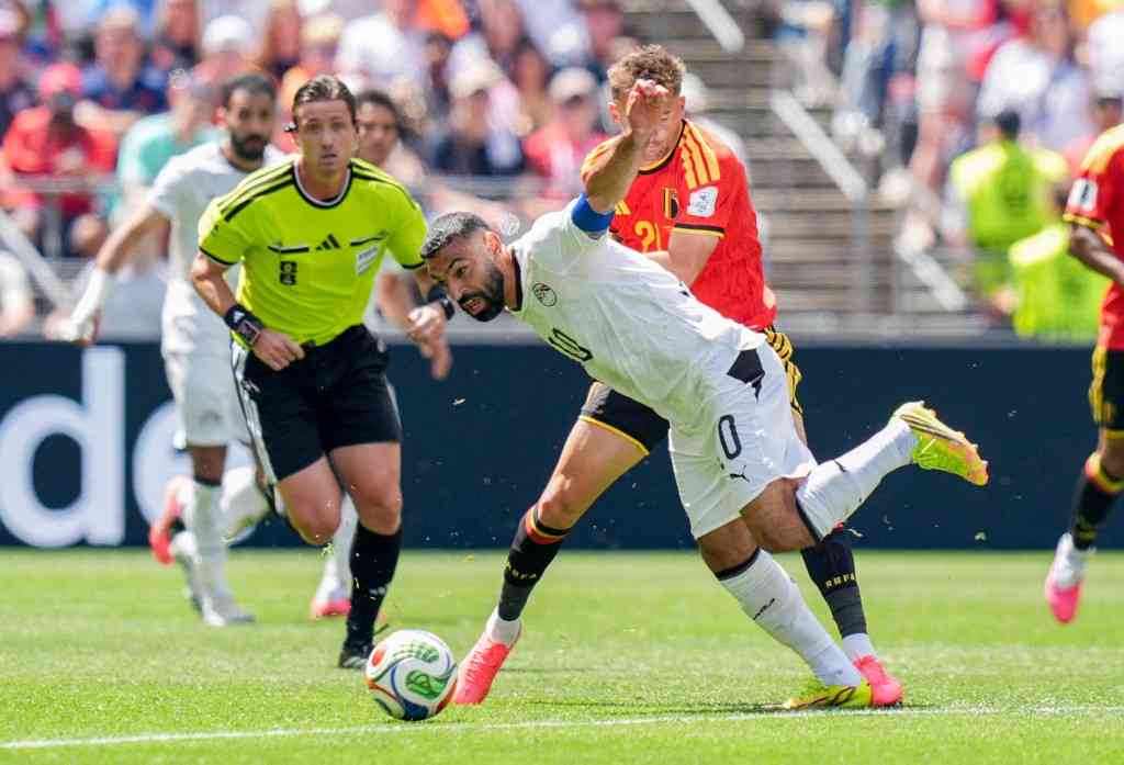 Belgium fight back to draw with Egypt in World Cup group game