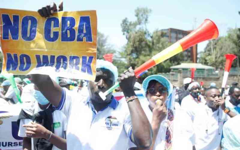 Patients suffer as clinicians' strike hits day 37 in Nakuru