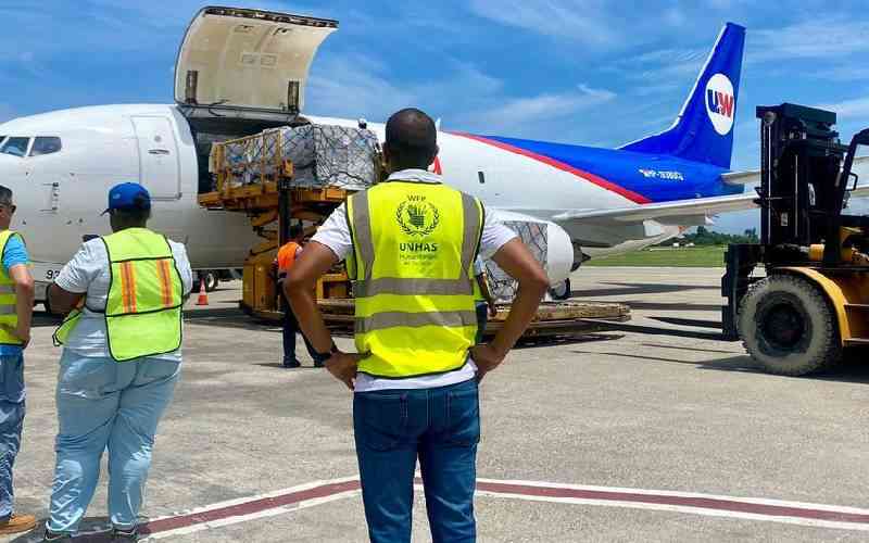 First UN aid cargo plane in 3 months lands in Haitian capital