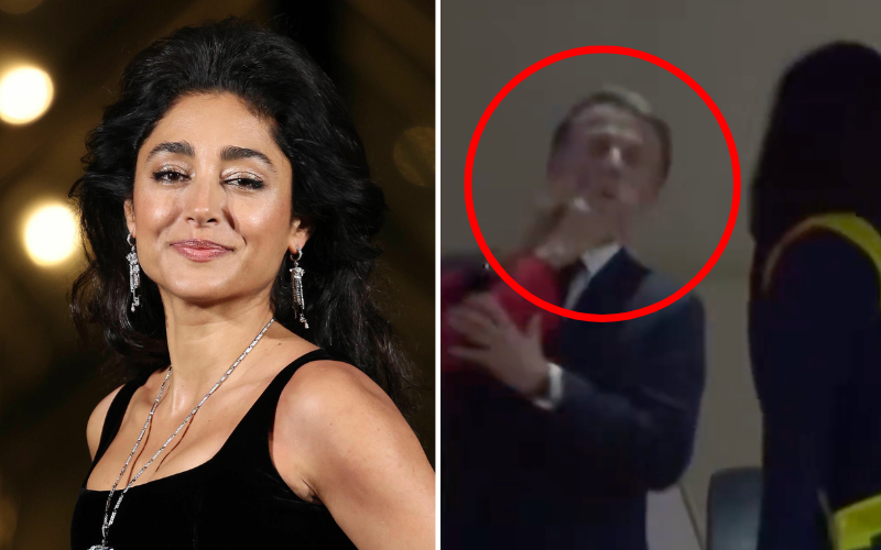 Emmanuel Macron's wife 'slapped' him over flirty text with Iranian actor, book claims