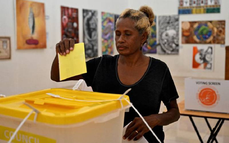 Vote counting starts in Solomon Islands as China, US trade barbs