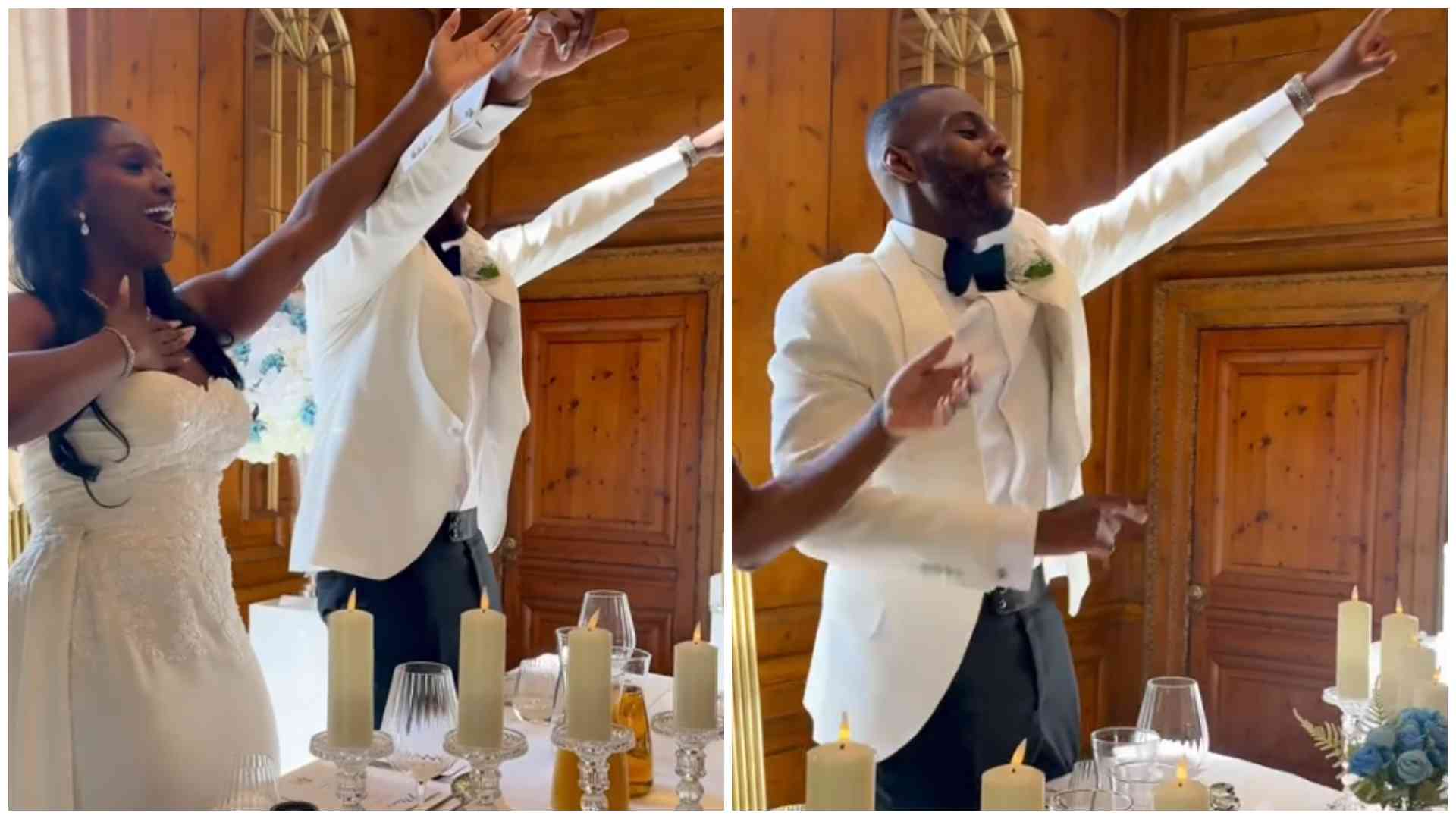 Arsenal title win turns Nigerian wedding reception into wild celebration