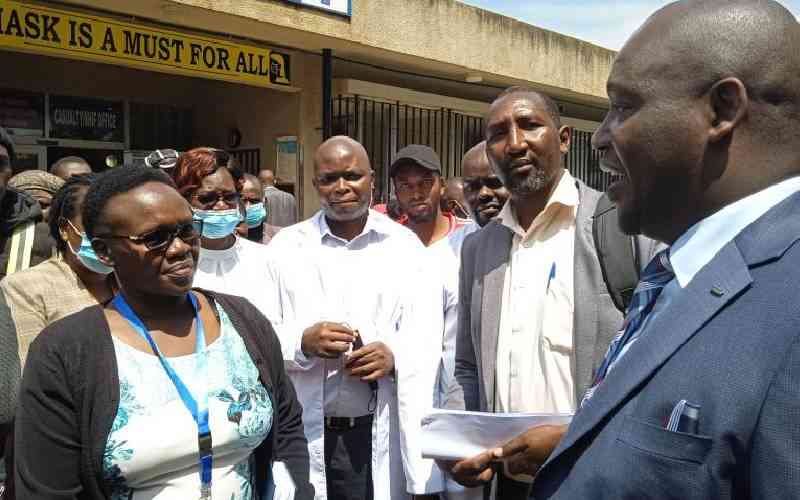 Shock of only three types of drugs at referral hospital