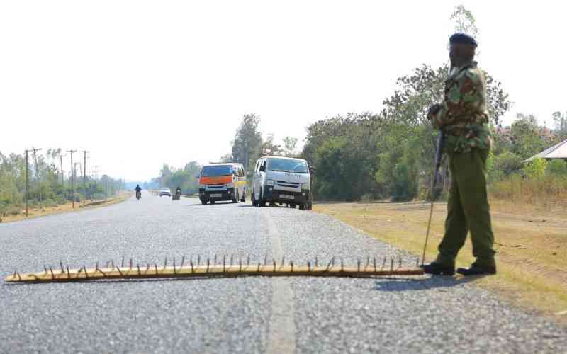 Police arrest 14 suspects during Linda Mwananchi Homa Bay tour