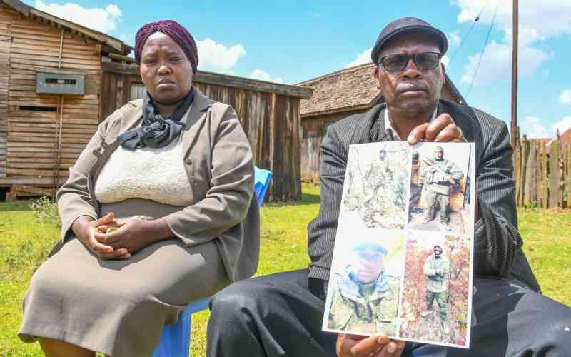 Family's agony as son's future is shattered on Russian battlefield