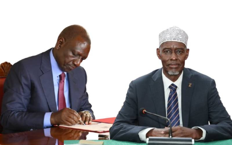 Ruto appoints Justice Warsame to Supreme Court