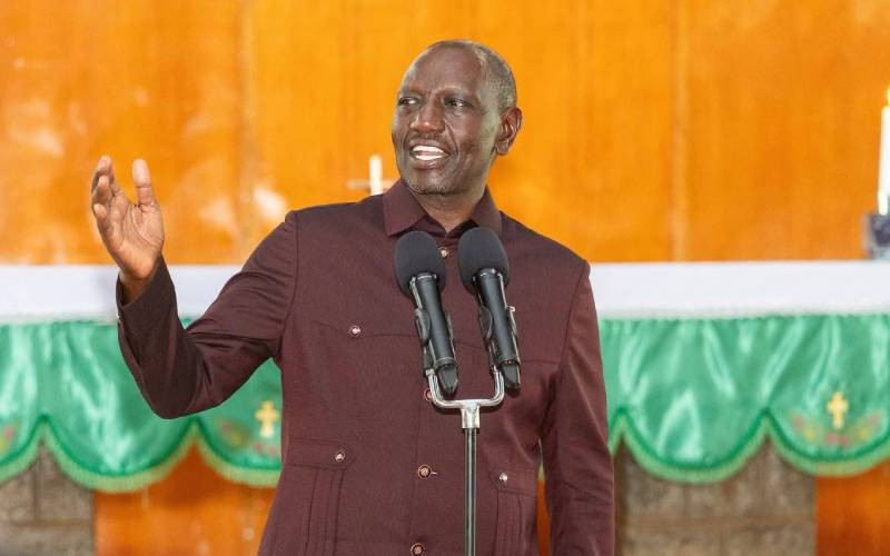 Ruto blames slow developments on opposition leaders