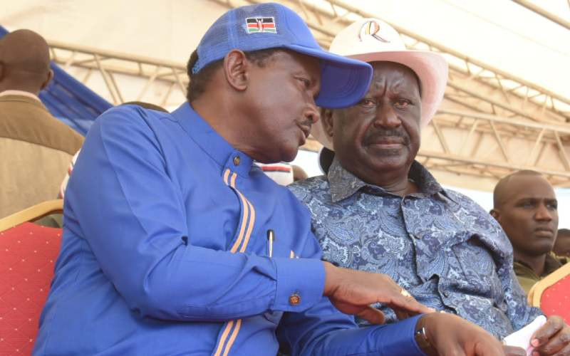 We reject Ruto's presidency - Raila Odinga
