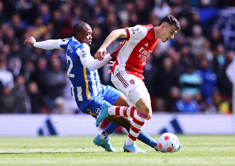 Zambian midfielder Mwepu shines as Brighton damage Arsenal's top-four hopes