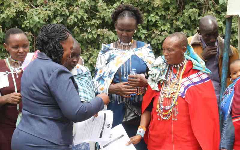 Kajiado residents want lawmakers to retain NG-CDF