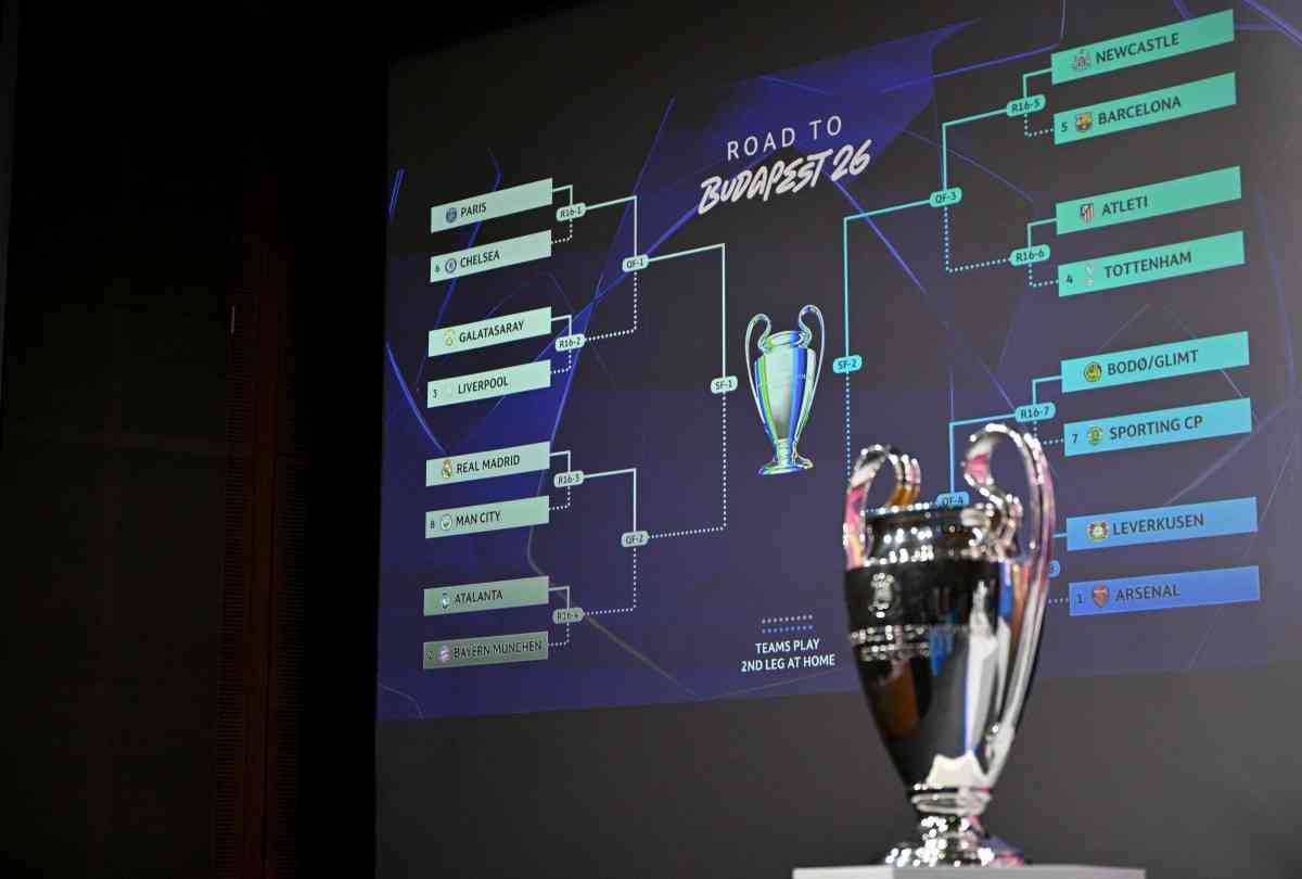 Real Madrid face Man City, PSG draw Chelsea in Champions League last 16